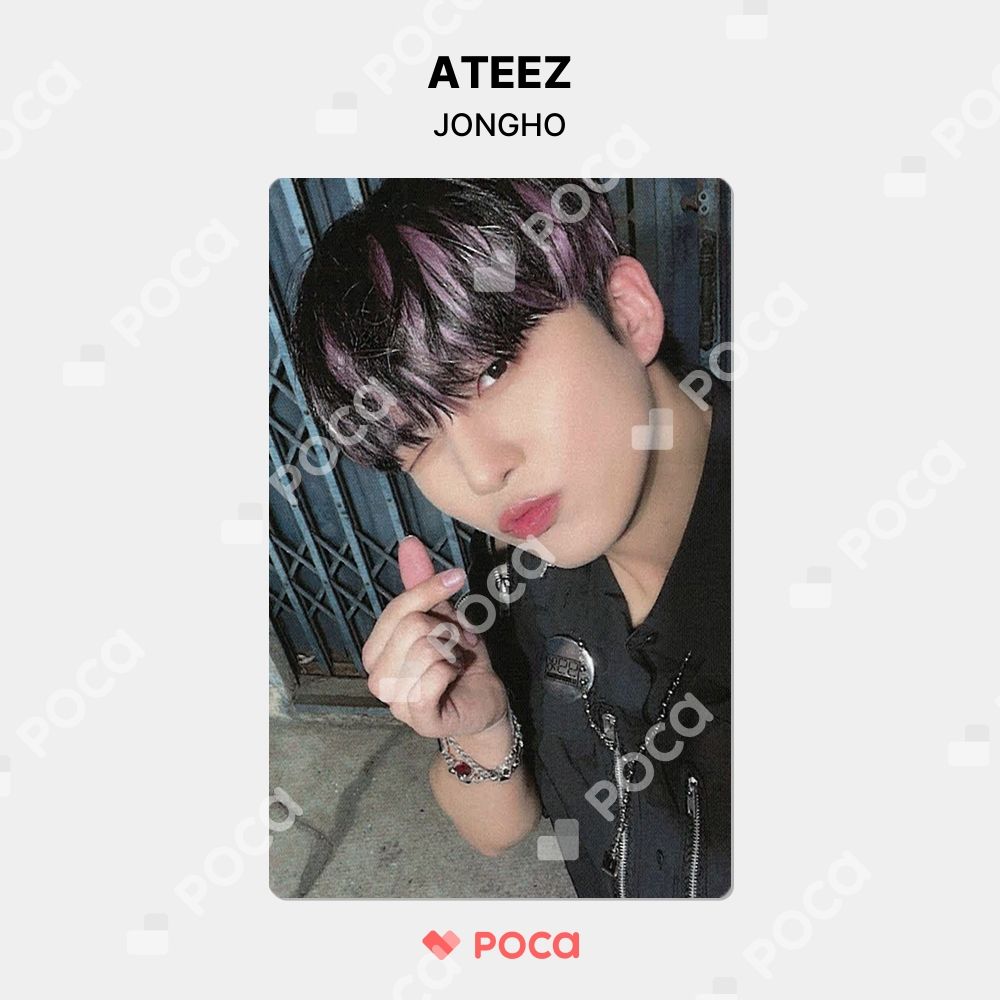 ateez ATEEZ ジョンホ 109賞 トレカ pop up ATEEZ ジョンホ トレカ THE WORLD EP.FIN : WILL POP-UP
