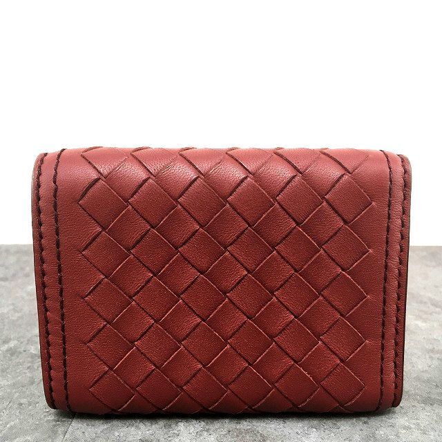 【極美品】BOTTEGA VENETA コンパクトウォレット 三折り財布 BOTTEGA VENETA ボッテガ コンパクトウォレット 三つ折り