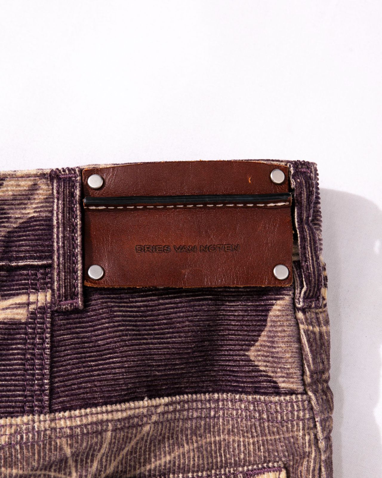 Dries Van Noten ドリスヴァンノッテン 花柄コーデュロイパンツ - メルカリ