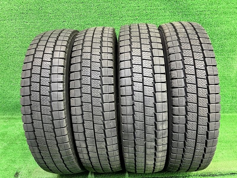 DUNLOP スタッドレス ダンロップ ウィンターマックスLV01forVAN 155 80R14 88 86NLT 4本 8ミリ