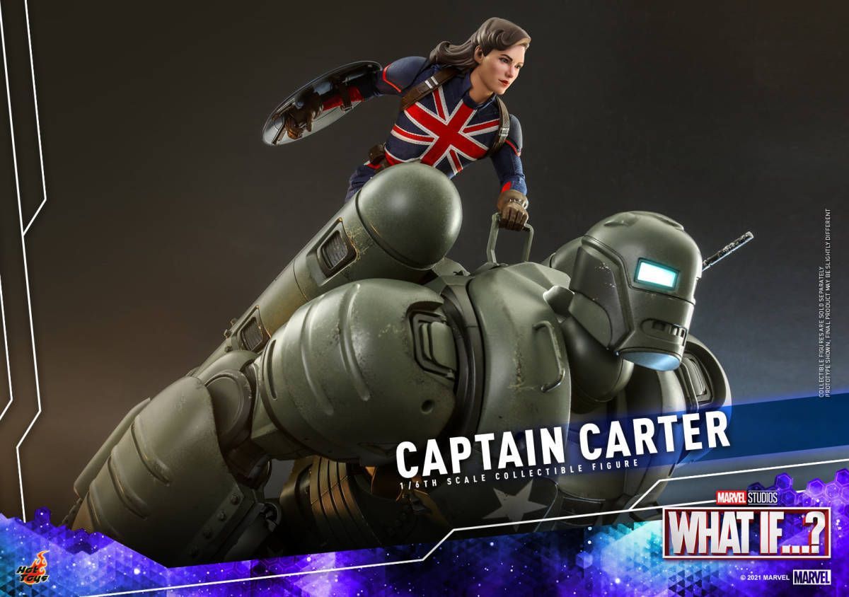 ホットトイズ 1/6 ホワット・イフ？ キャプテン カーター