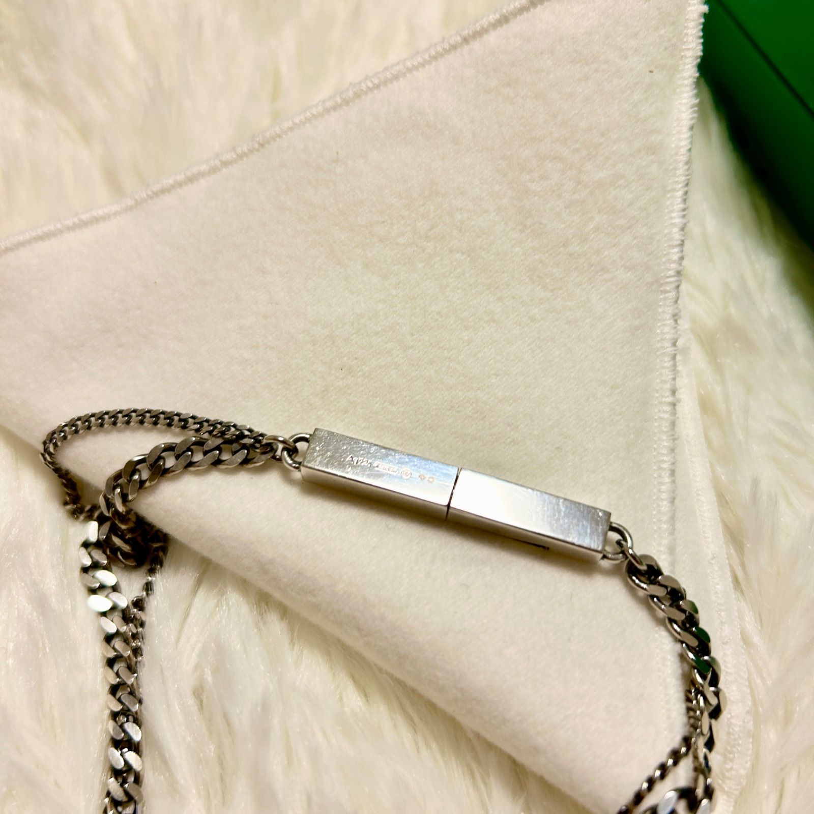 BOTTEGA VENETA ボッテガヴェネタ シルバー チェーンネックレス