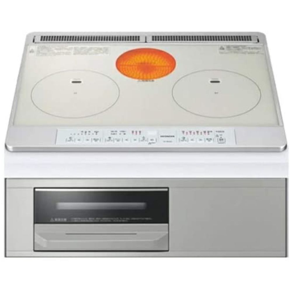 HITACHI 日立 ビルトイン IHクッキングヒーター IH調理器 シルバー HT 