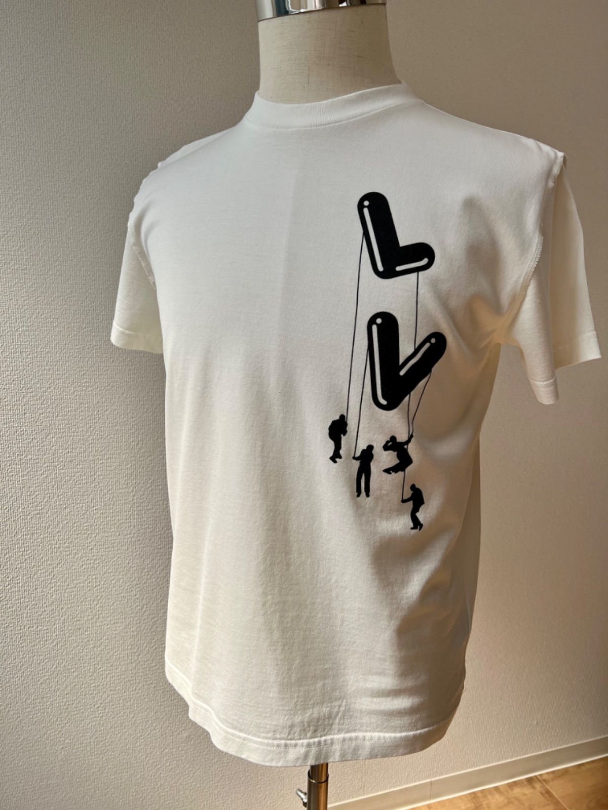 LOUIS VUITTON レインボープリンテッド Tシャツ Louis Vuitton Rainbow Printed T-shirt Milky White Men's - SS23 - US