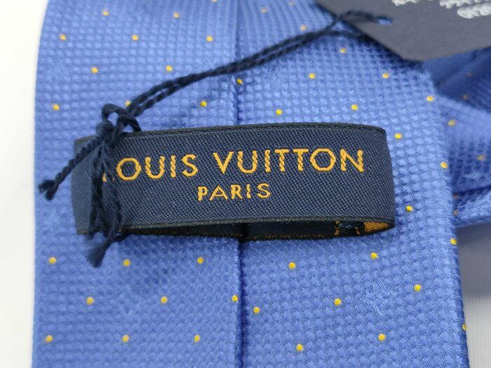 人気✨ルイヴィトン　ネクタイ　シルク　モノグラム柄　ネイビー　水玉 楽天市場】【新品】ルイヴィトン LOUIS VUITTON ネクタイ