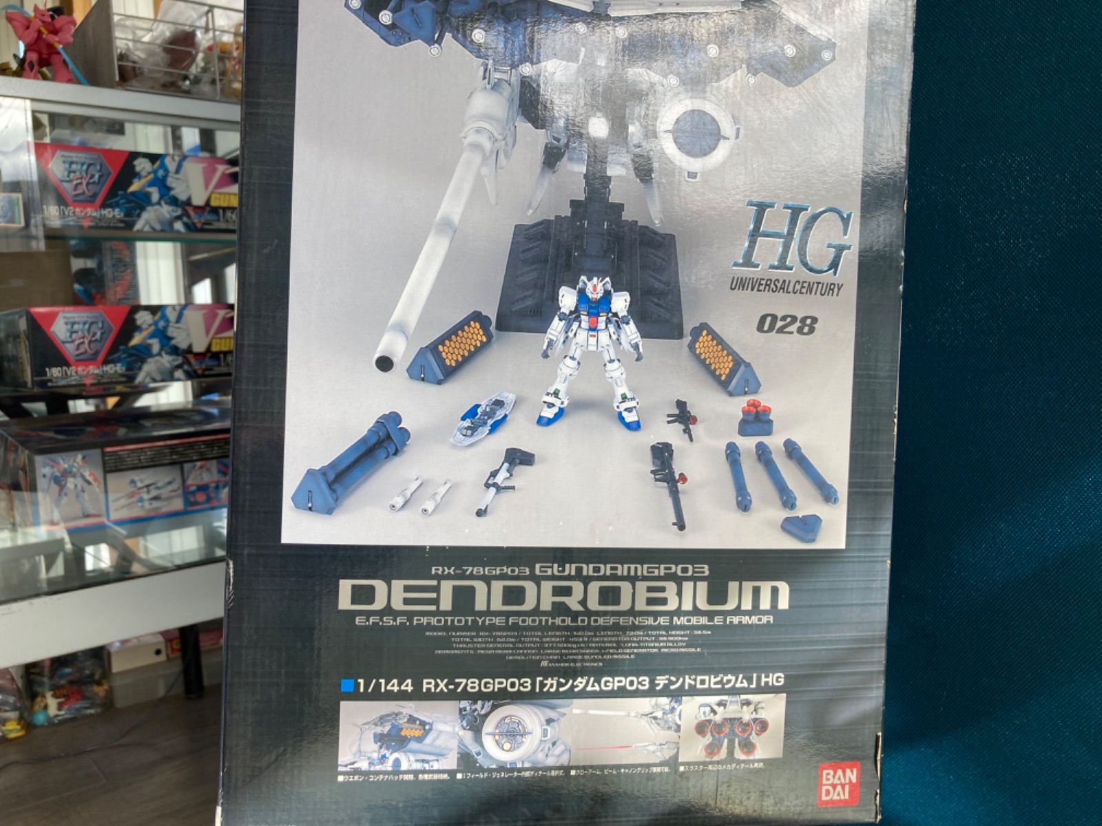 Amazon.com: Bandai Hobby #28 RX-78 Gundam GP03 Dendrobium