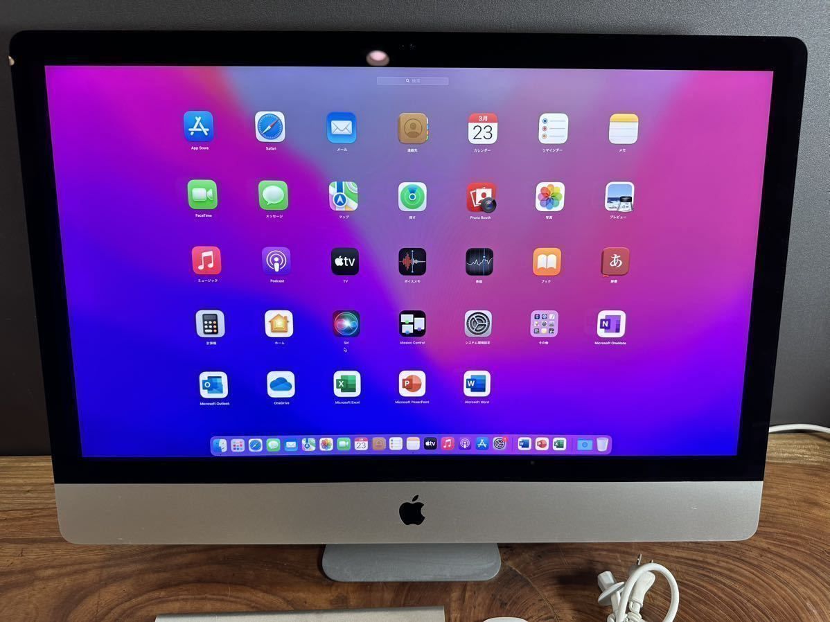 iMac 2021 M1 グリーン16GB※VESAマウント搭載モデル Macデスクトップ