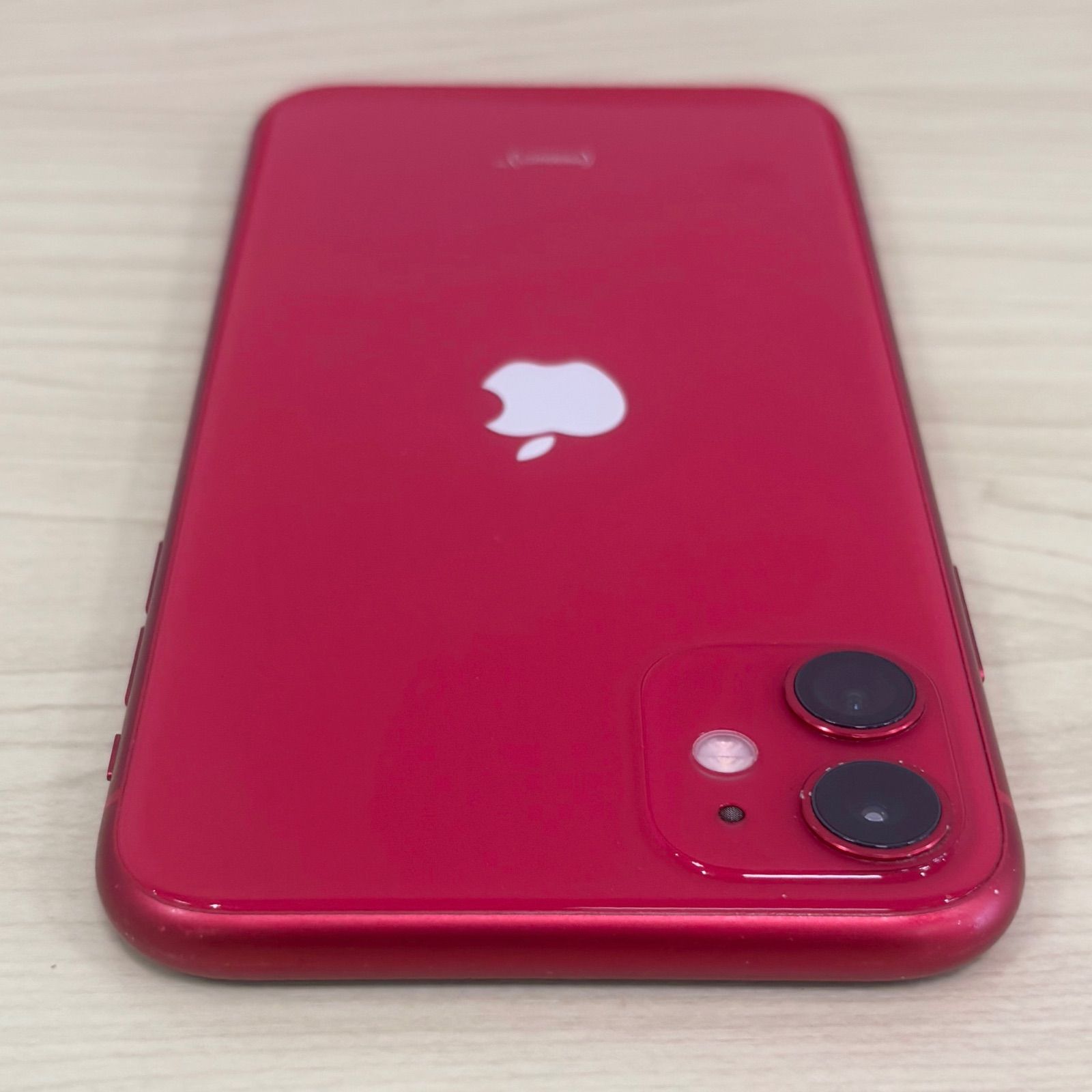 美品】iPhone11 64GB レッド SIMフリー 21202 - メルカリ