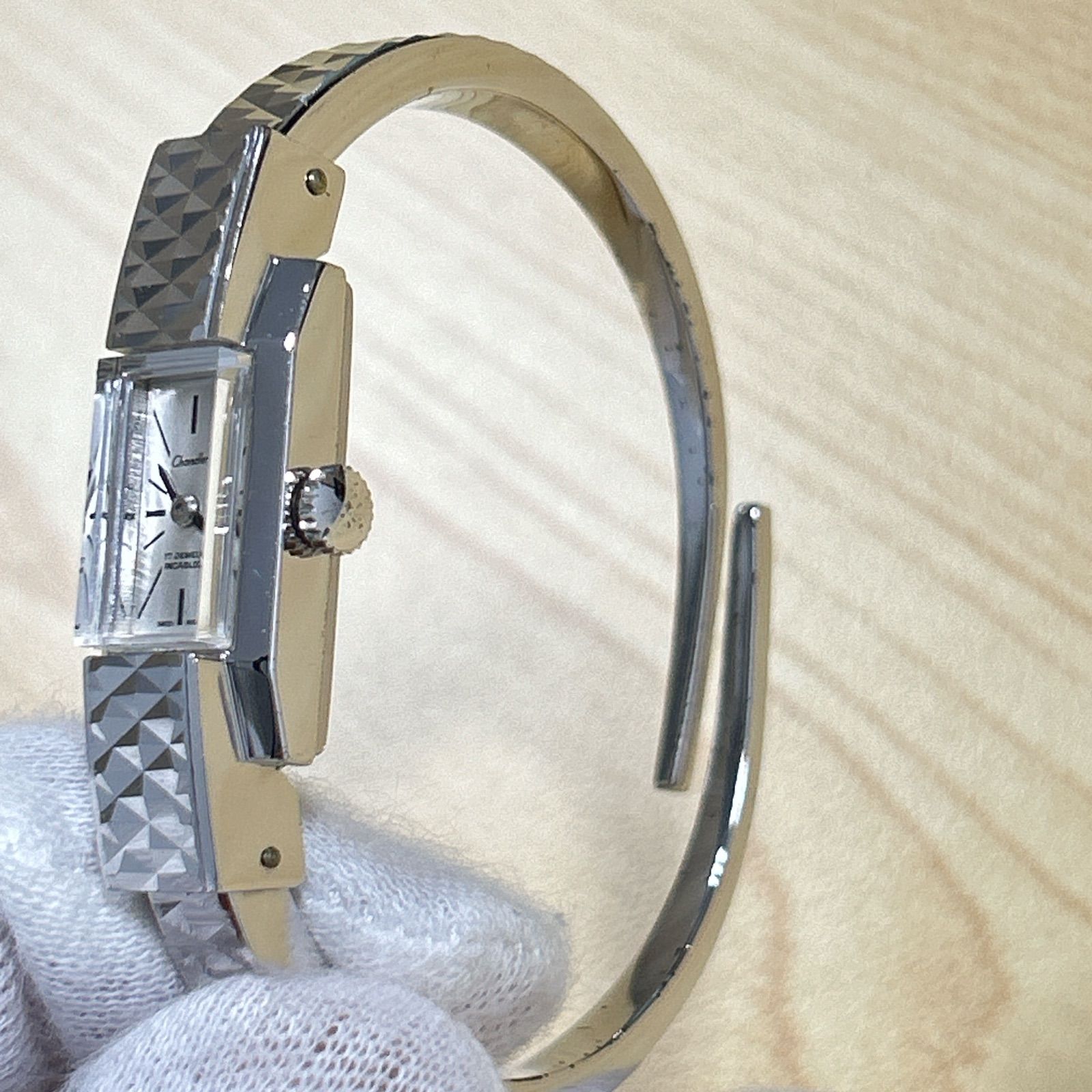 ☆希少☆ Chandler チャンドラー バングルウォッチ SWISS MADE