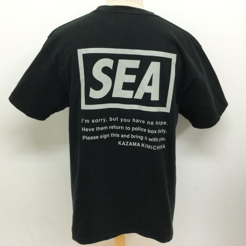 未使用品】 風間公親 教場0×WIND AND SEA Tシャツ ウィンダンシー L