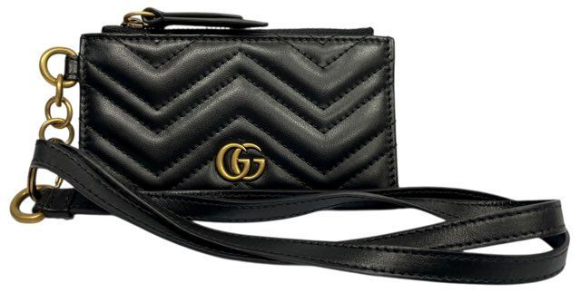 グッチ GUCCI ダブルG ストラップ キルティング コインケース カード  