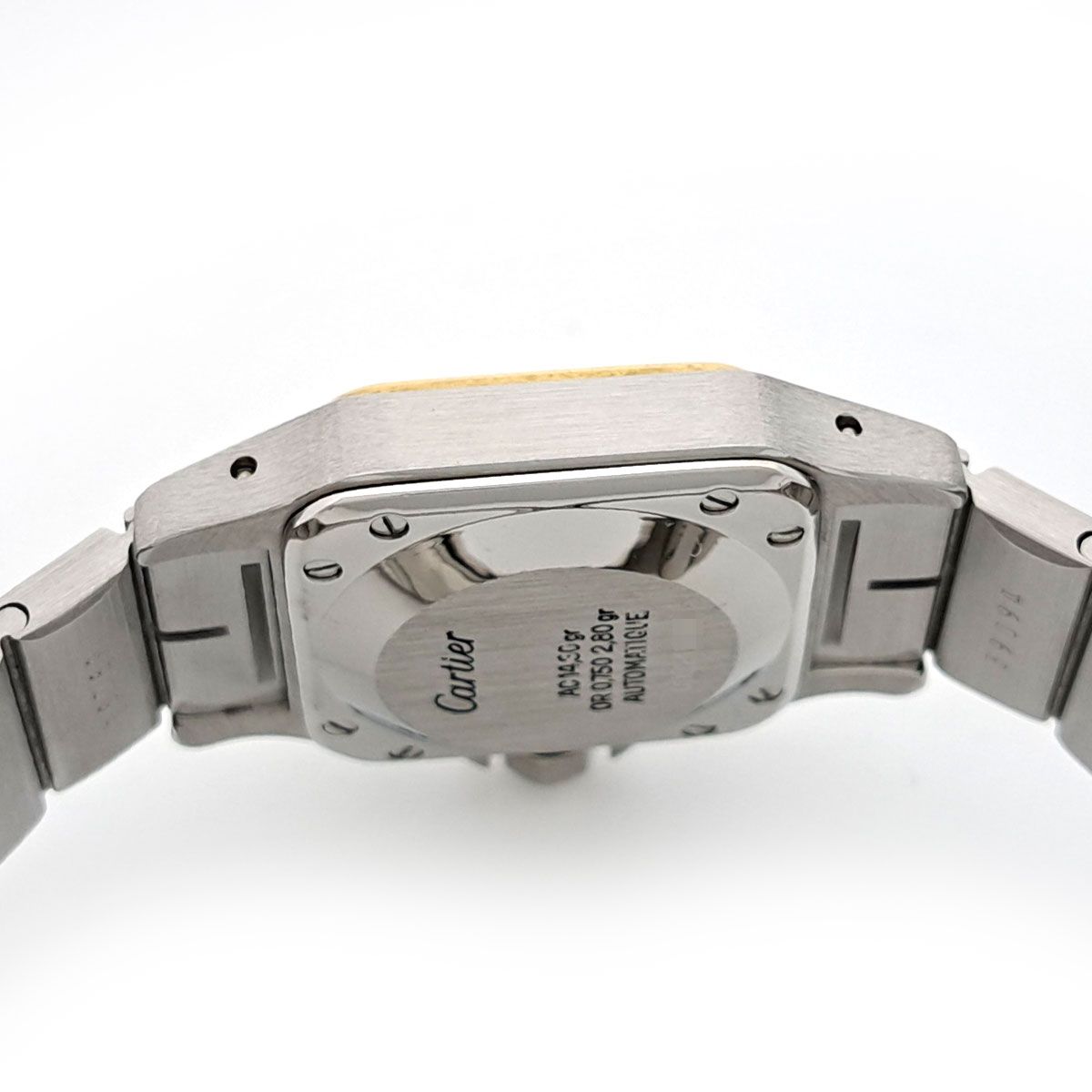 カルティエ サントスガルベ SM Overhauled Non-Polish AC14.30gr 自動  