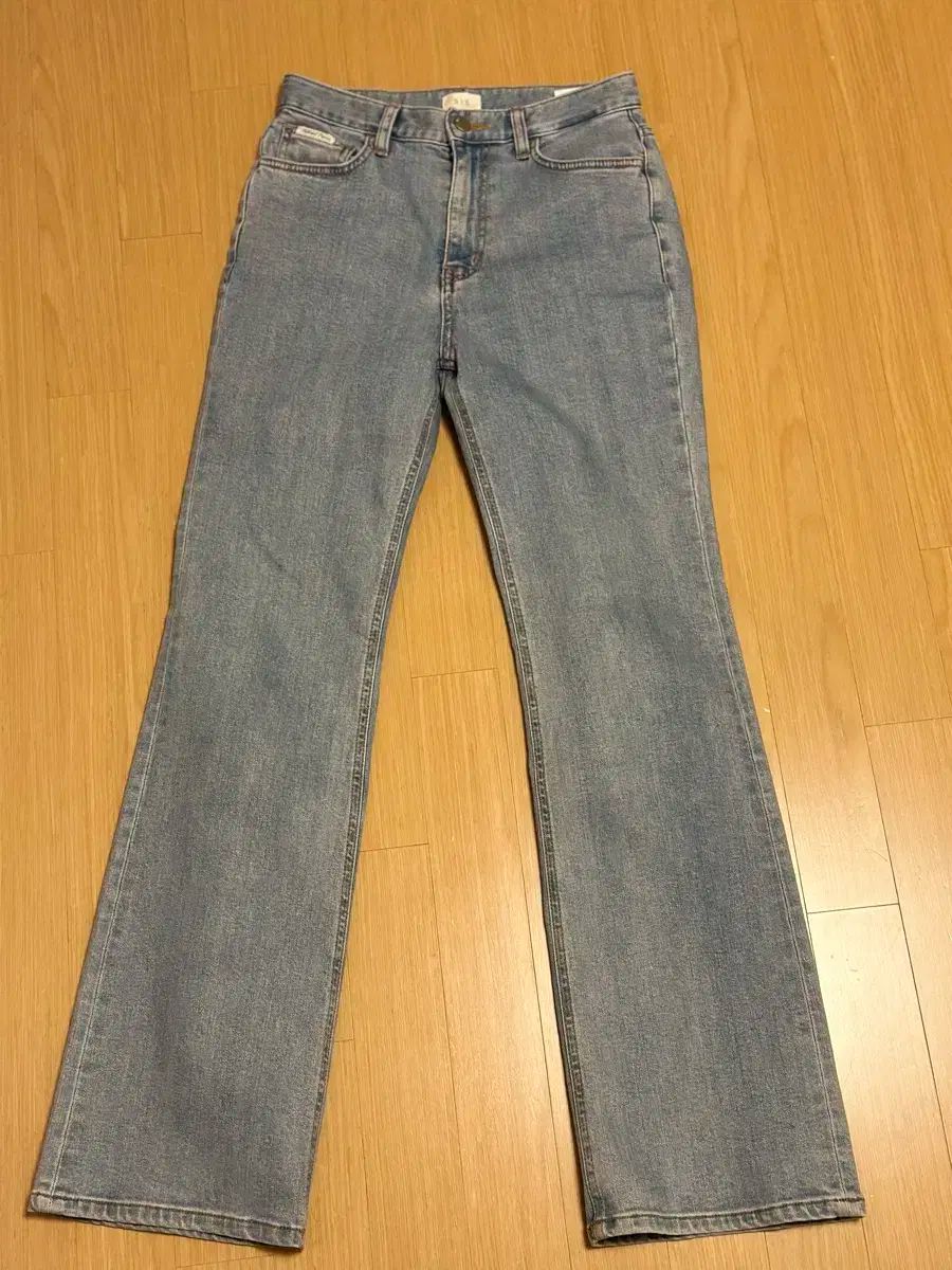 SIE シエ SIE バーキン セミ ブーツカット デニム ロング S