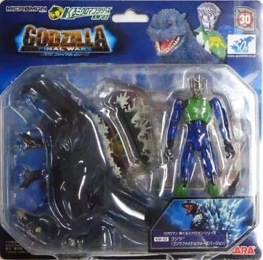 着ぐるミクロマンシリーズ ゴジラ 2種 Amazon.co.jp: ミクロマン 着ぐるミクロマン「ゴジラ2004」 KM