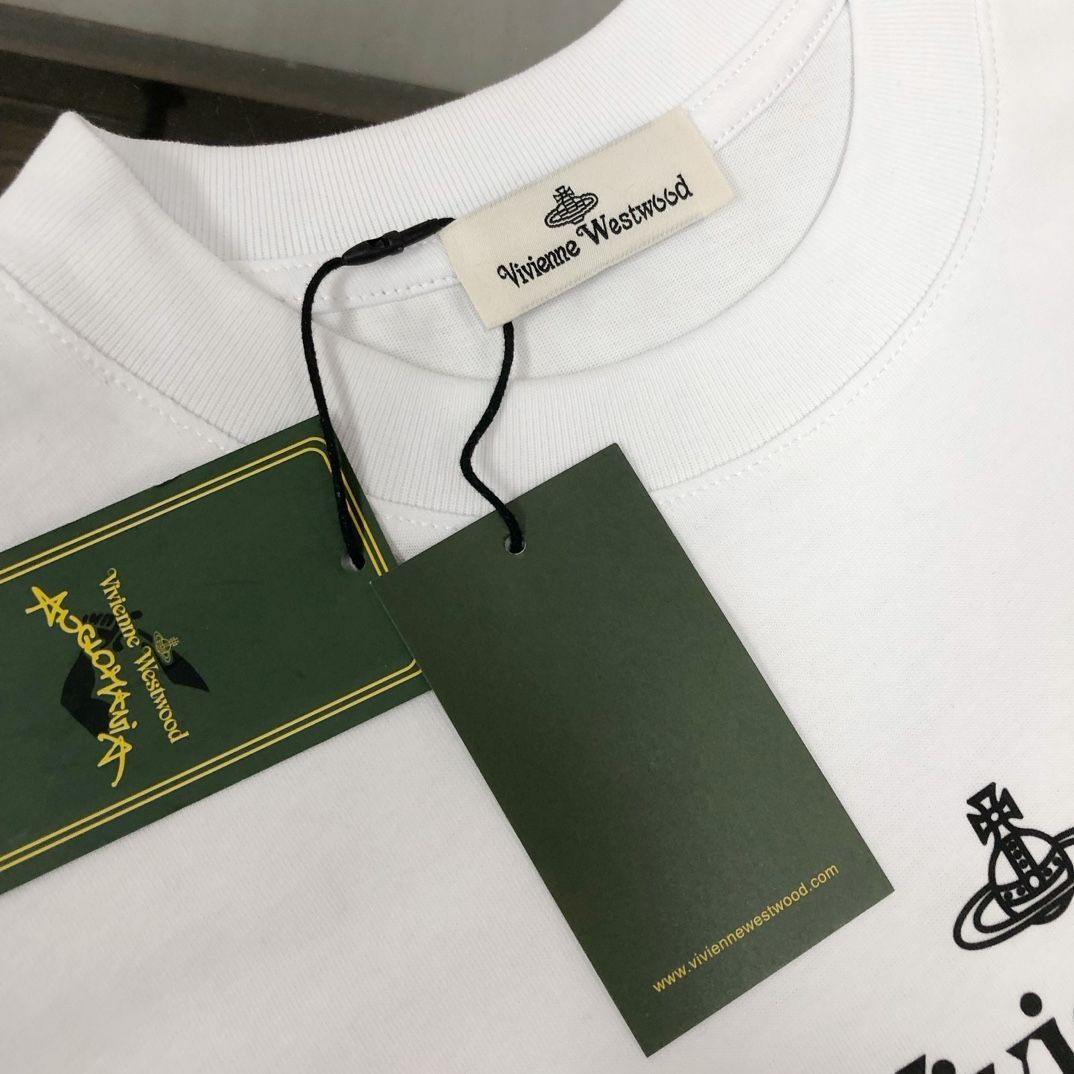 今日特価】Vivienne Westwood 25SS Summer Dual-Cotton Tee