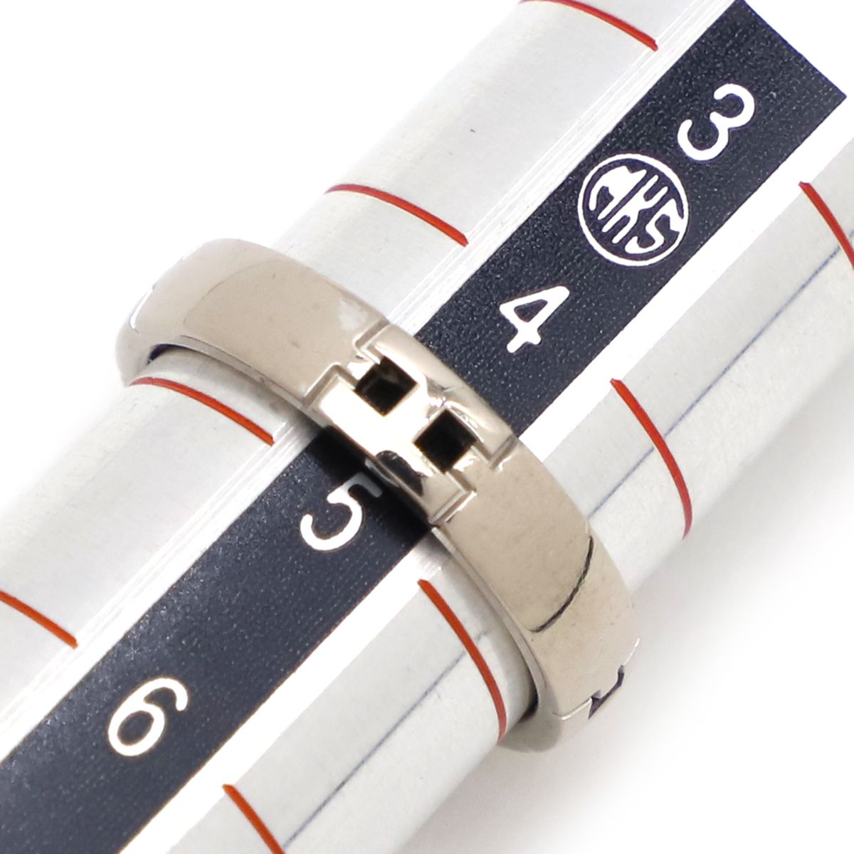 エルメス HERMES リング 指輪 ヘラクレス K18WG ホワイトゴールド 