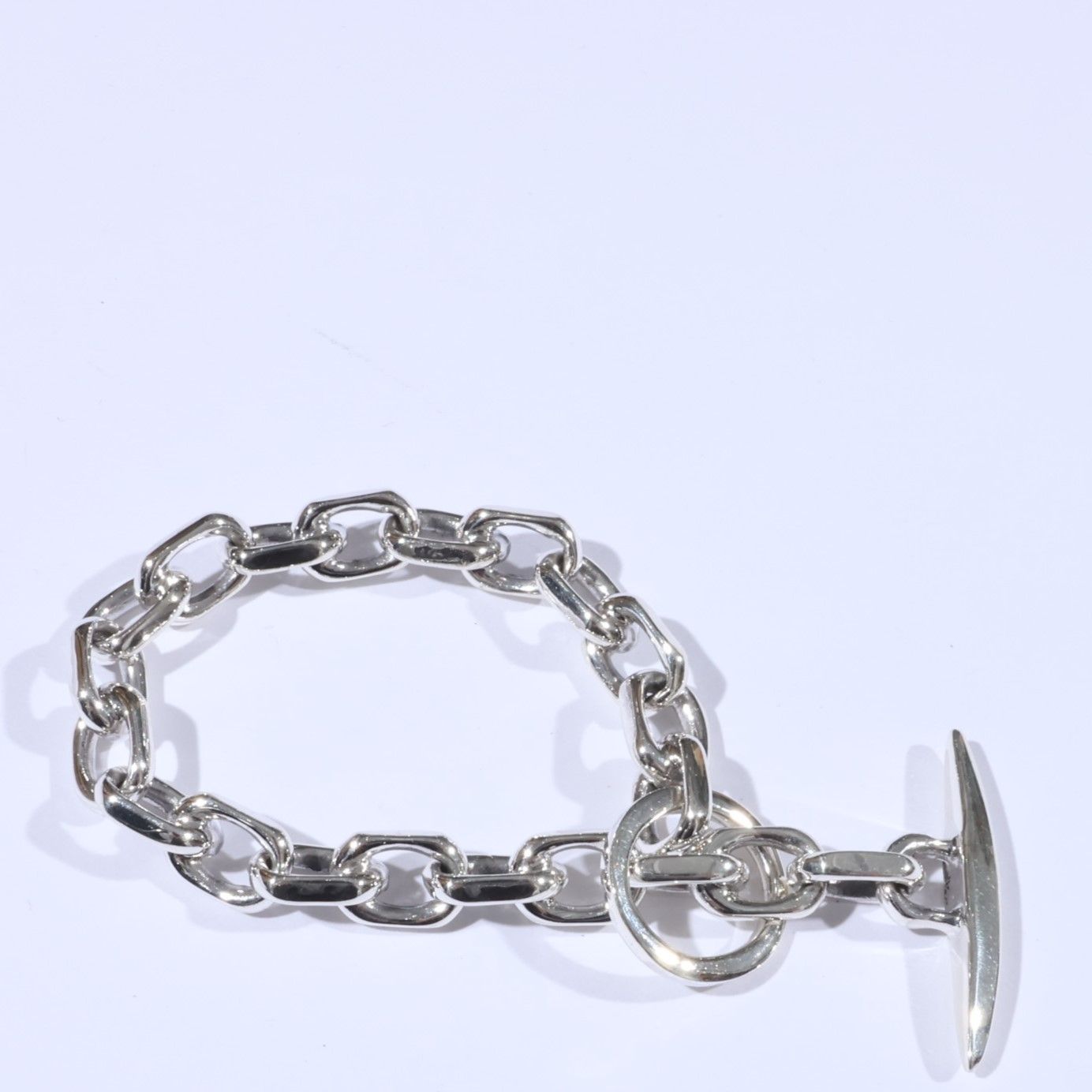 GENERAL ジェネラル 925silver T-bar Bracelet GEN-001