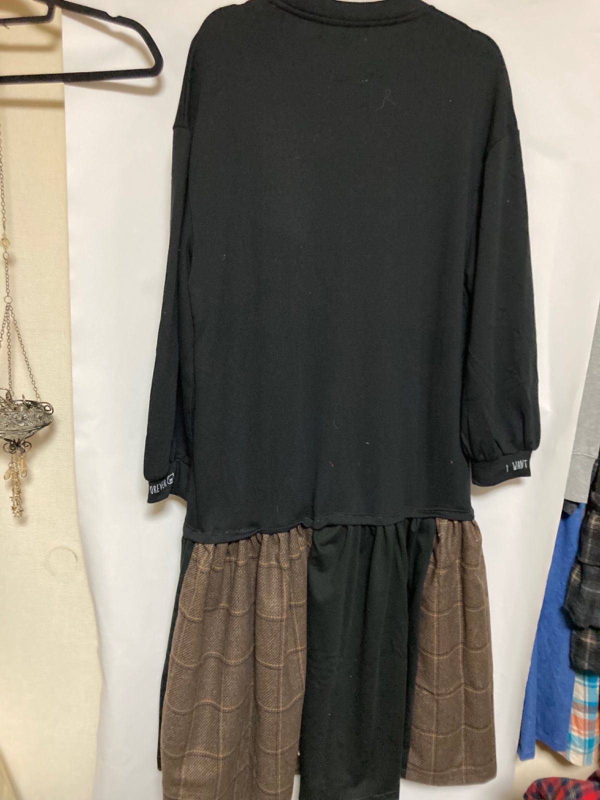 新品　古着　リメイク　ワンピース　LL 2L 3L 新品リメイクワンピース 大きいサイズ LL 2L3L - メルカリ