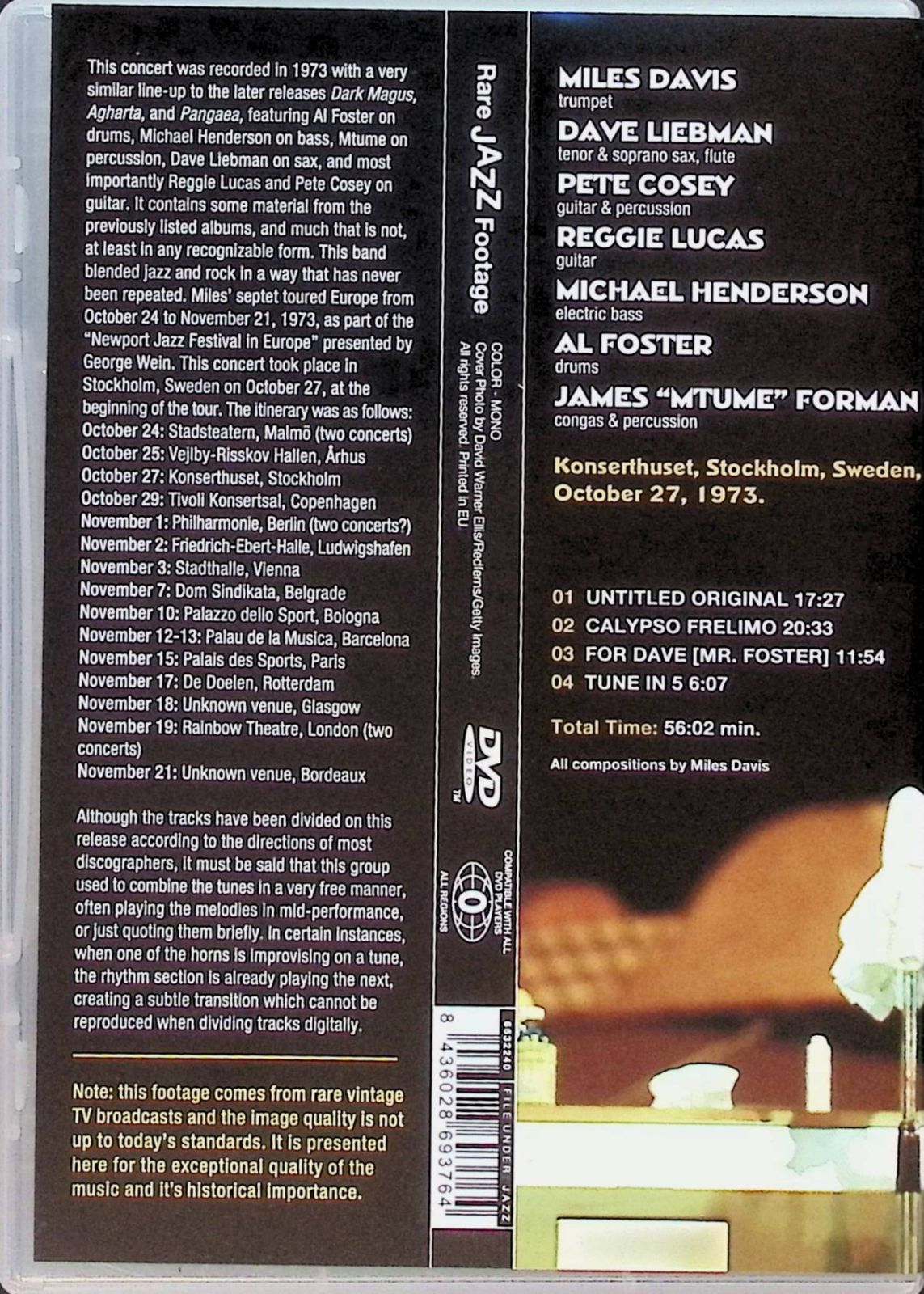 ミュージック LIVE IN STOCKHOLM 1973 [DVD] LIVE IN STOCKHOLM 1973 [DVD] - メルカリ