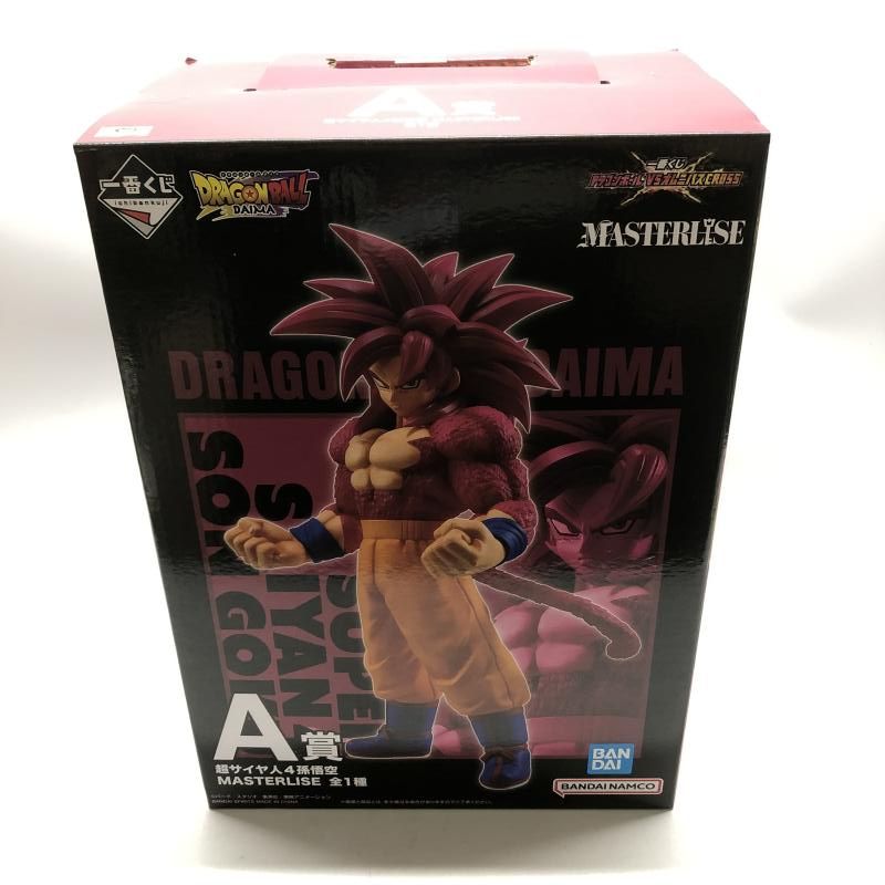 【中古】未開封)A賞 超サイヤ人4孫悟空 MASTERLISE ｢一番くじ ドラゴンボール VSオムニバスCROSS｣[18][240018382685] 中古】未開封)A賞 超サイヤ人4孫悟空 MASTERLISE ｢一番くじ