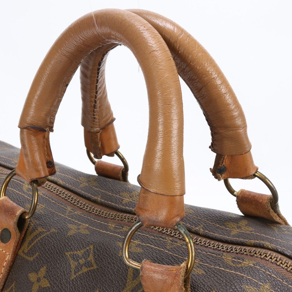 ルイヴィトン モノグラム キーポル 45 M41428 レザー ボストン バッグ  
