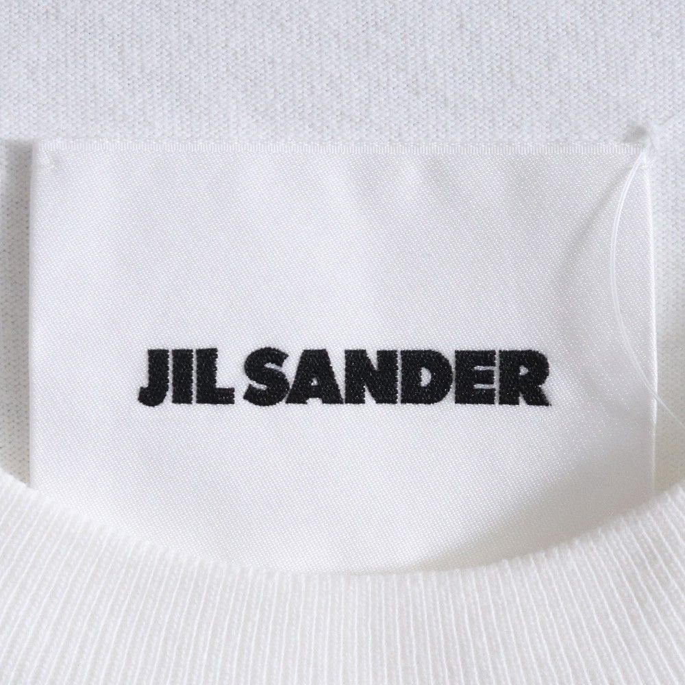 JIL SANDER オーバーサイズ ロゴTシャツ Lサイズ ホワイト JIL SANDER オーバーサイズ ロゴTシャツ Lサイズ ホワイト