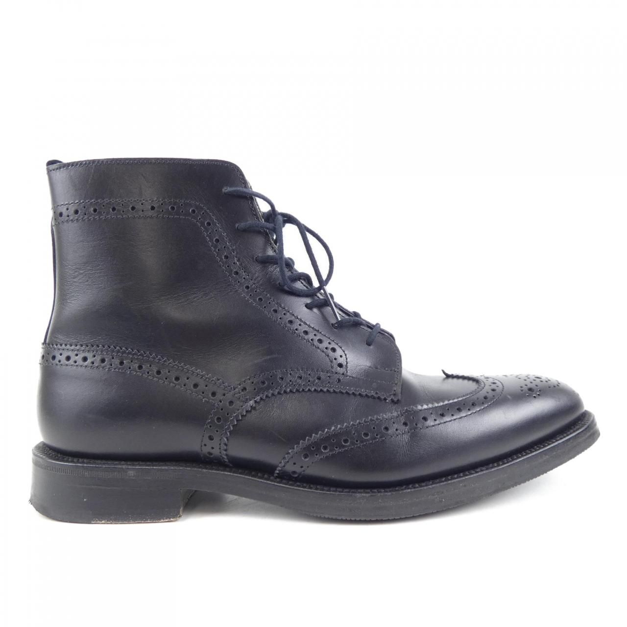 Tricker's レザー靴 黒/茶 収納袋付き メンズ Tricker's レザー靴 黒/茶 収納袋付き