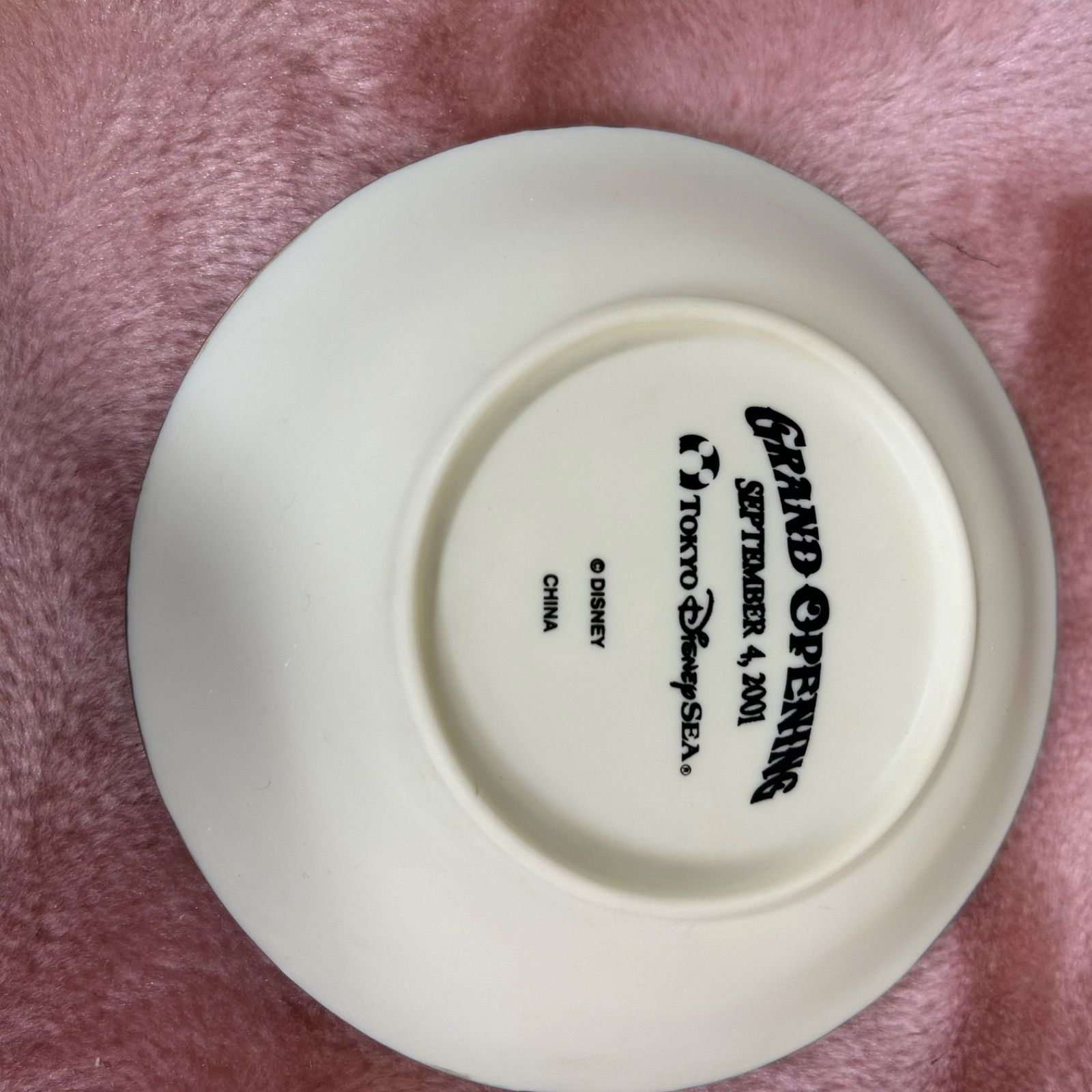 東京ディズニーシー グランドオープン 記念プレート 飾り皿