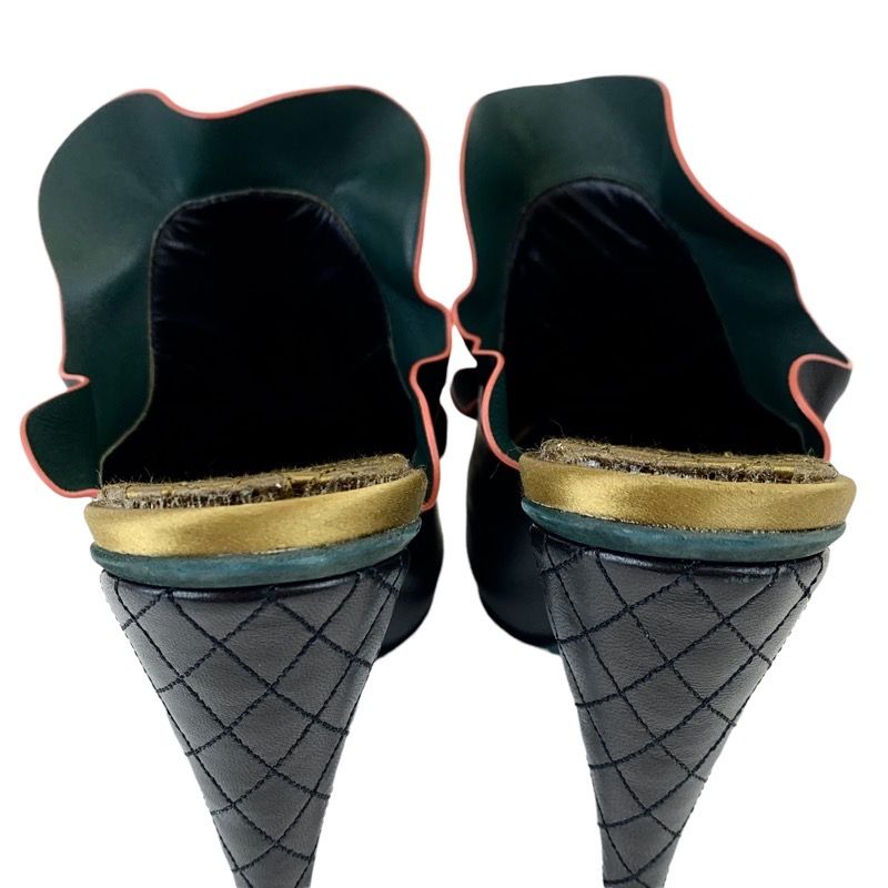 未使用 フェンディ FENDI サンダル ミュール パンプス 靴 シューズ  