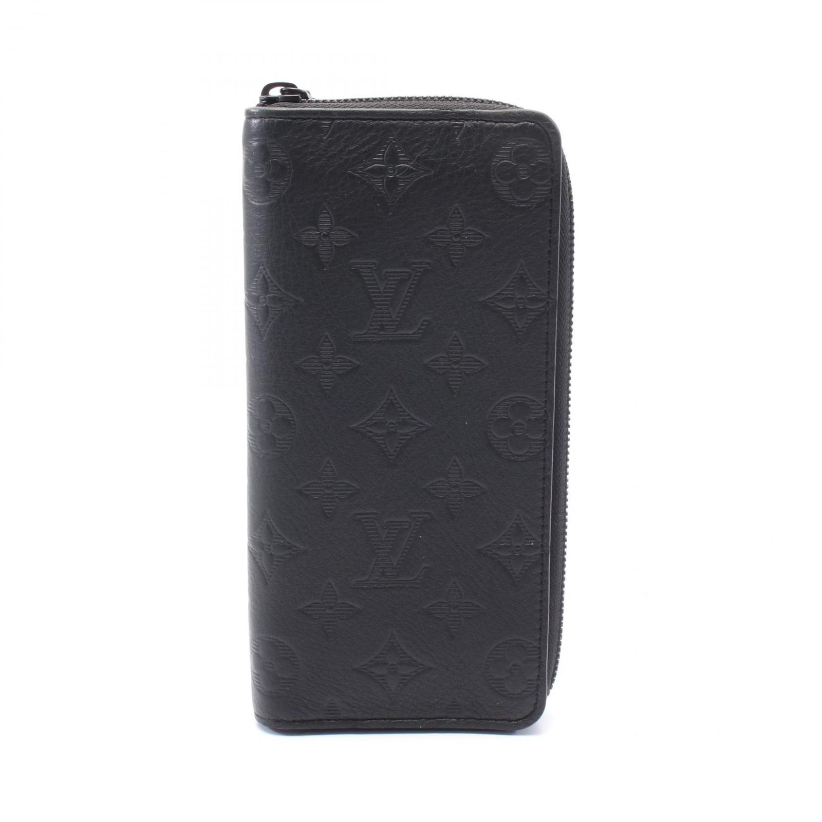 LOUIS VUITTON ルイ ヴィトン ジッピーウォレット ヴェルティカル モノグラムシャドウ ラウンド長財布