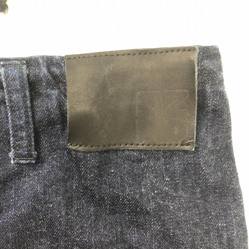 【中古】Yohji Yamamoto デニムパンツ 3 ネイビー ヨウジヤマモト[10]