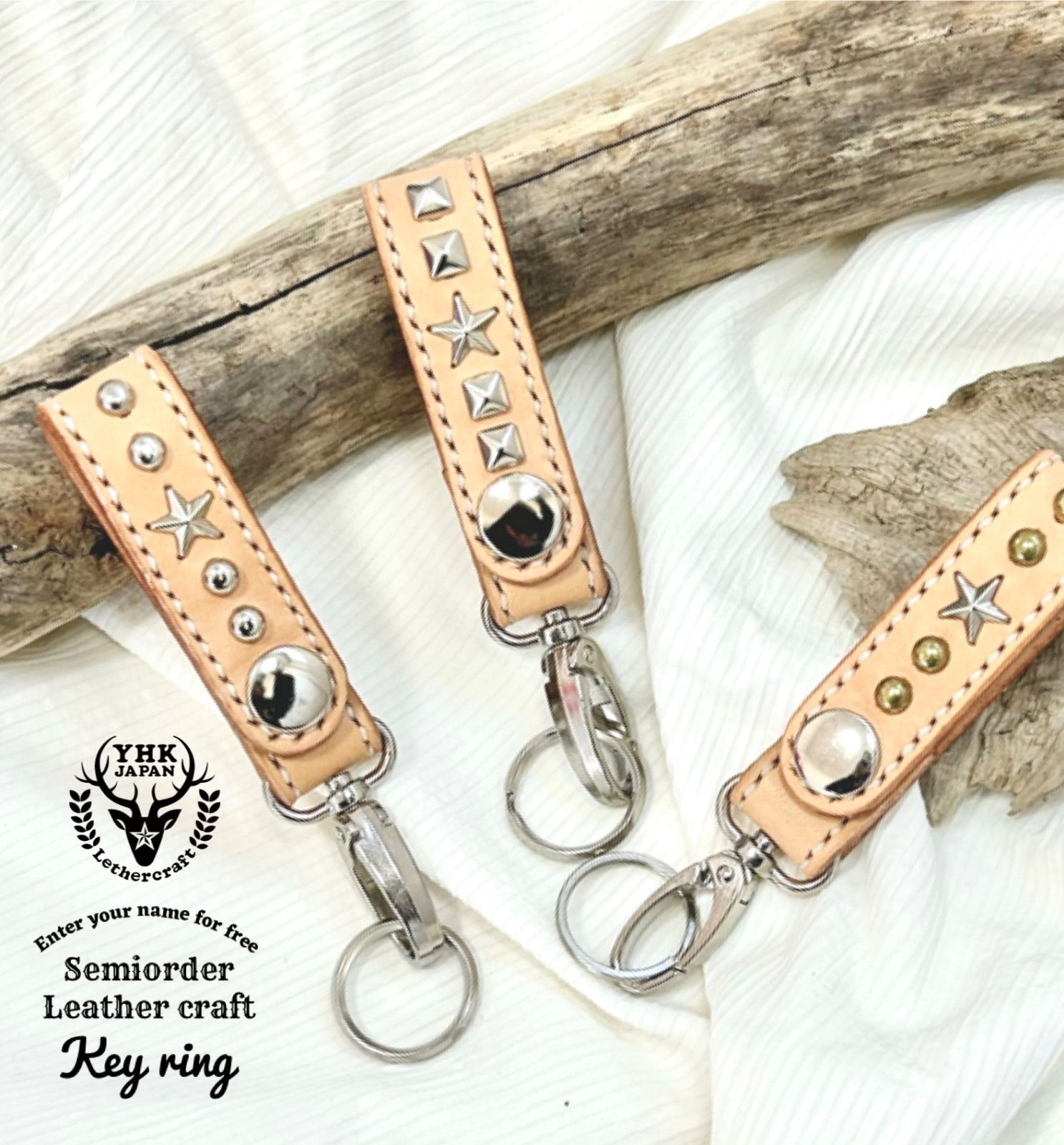 レザーオーダメイドスタッズキーホルダーストラップはこちらからお問い合わせ下さい レザーオーダメイドスタッズキーホルダーストラップはこちらから