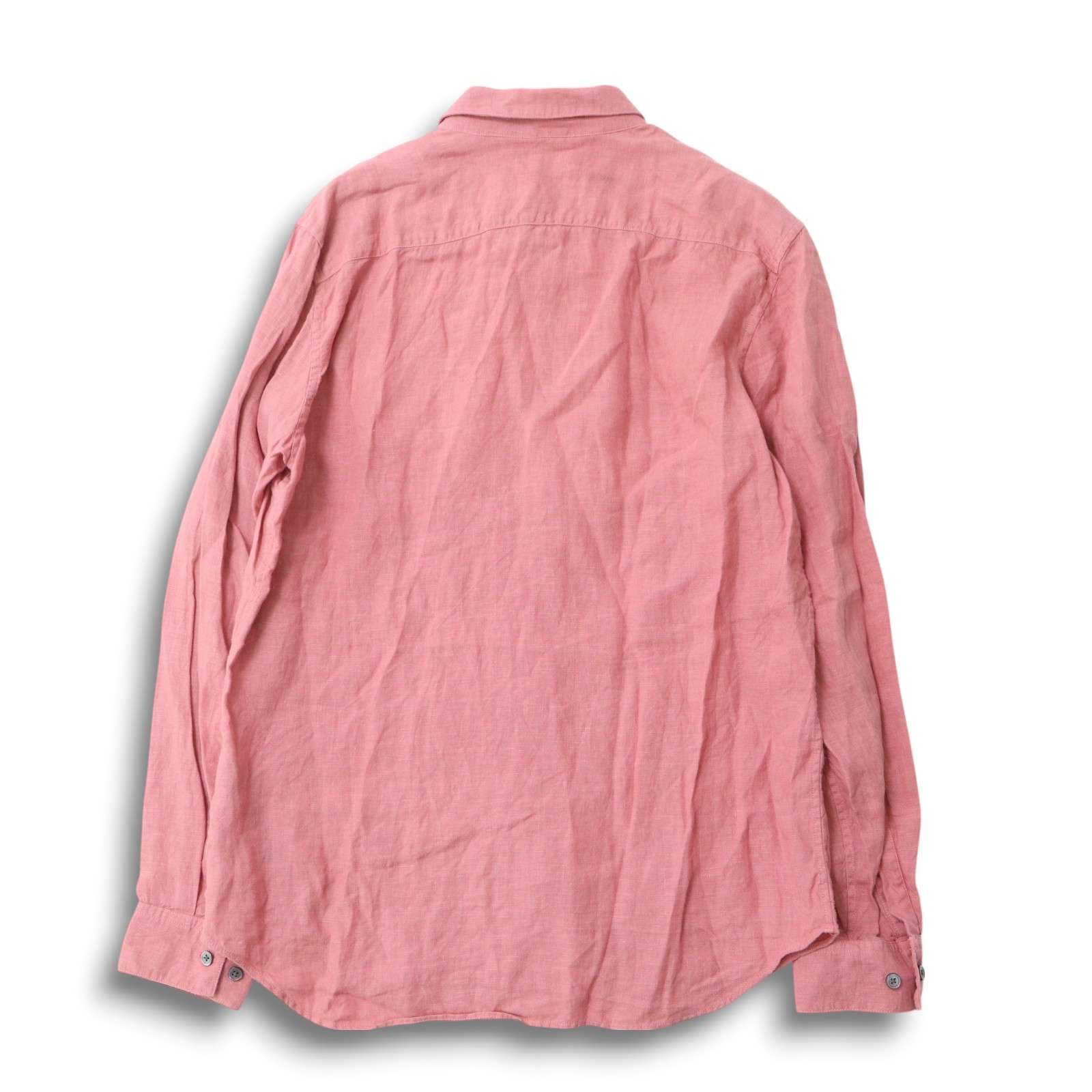 Theory リネンシャツ ピンク Theory セオリー コットンリネンシャツ ESSENTIAL LINEN リネン