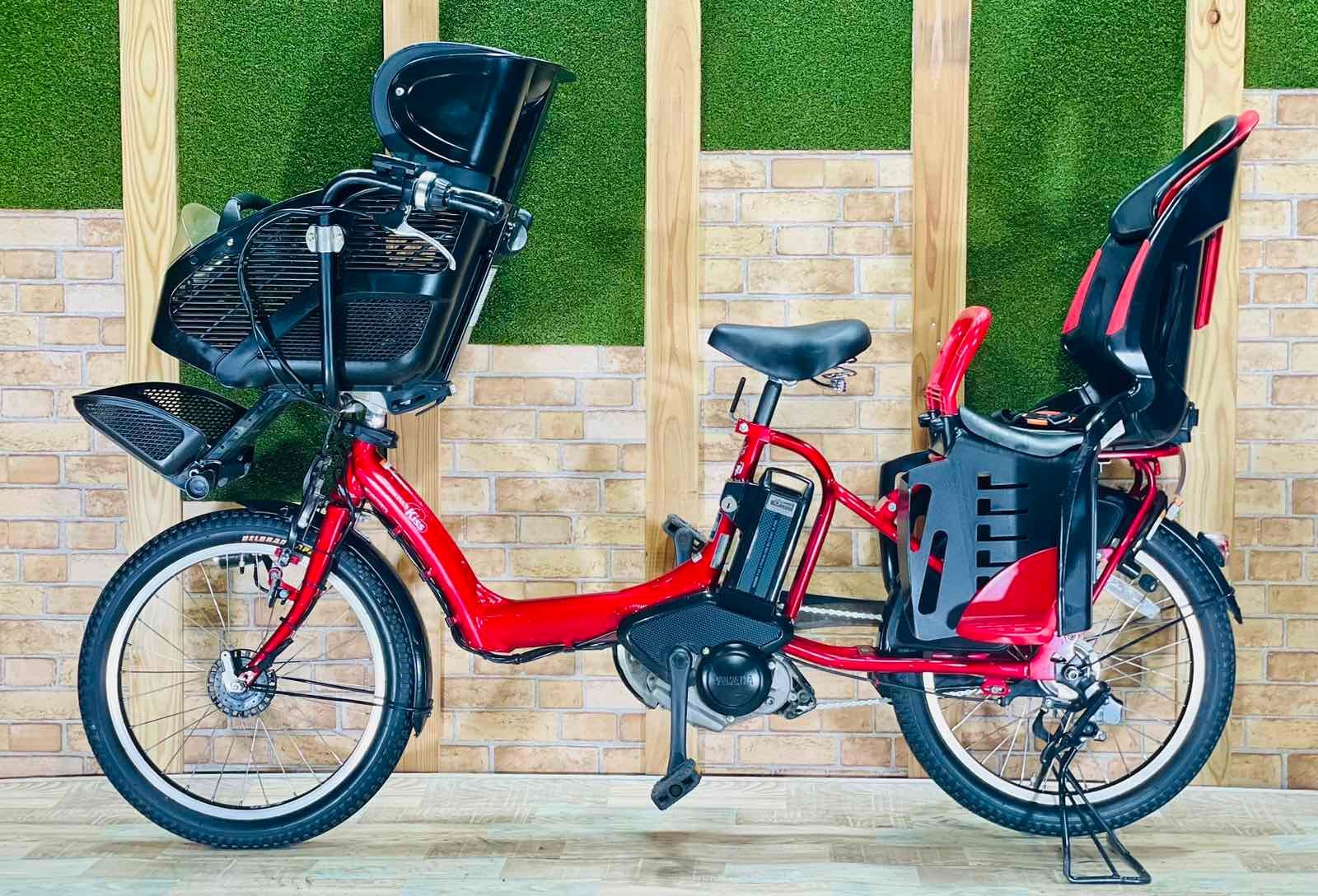 ヤマハ パスキス 3人乗り電動アシスト付き子乗せ自転車 Y1153⭐️限定