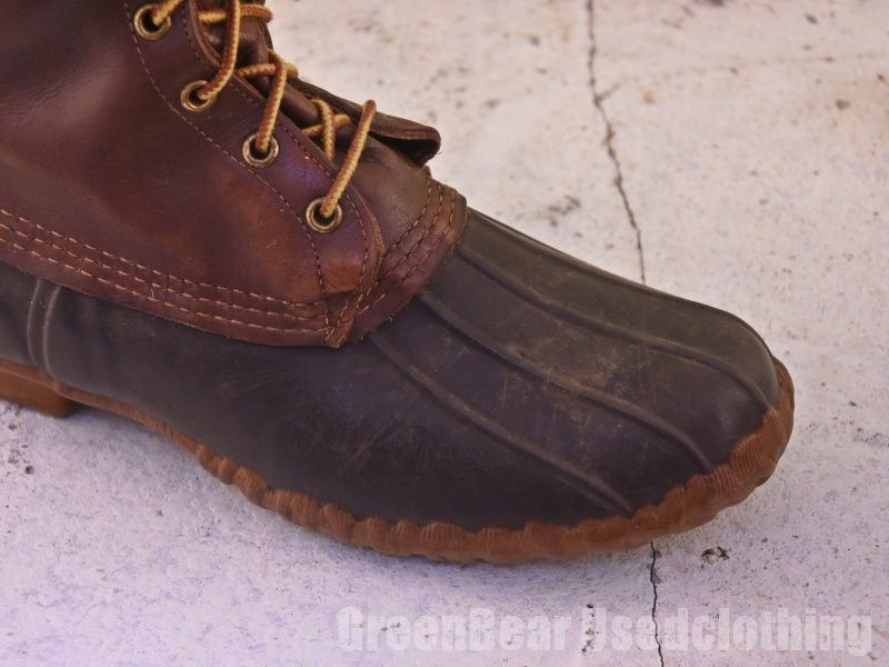 USA製 L.L.ビーン ビンテージ ビーンブーツ 良い味 茶 ブラウン メンズ  