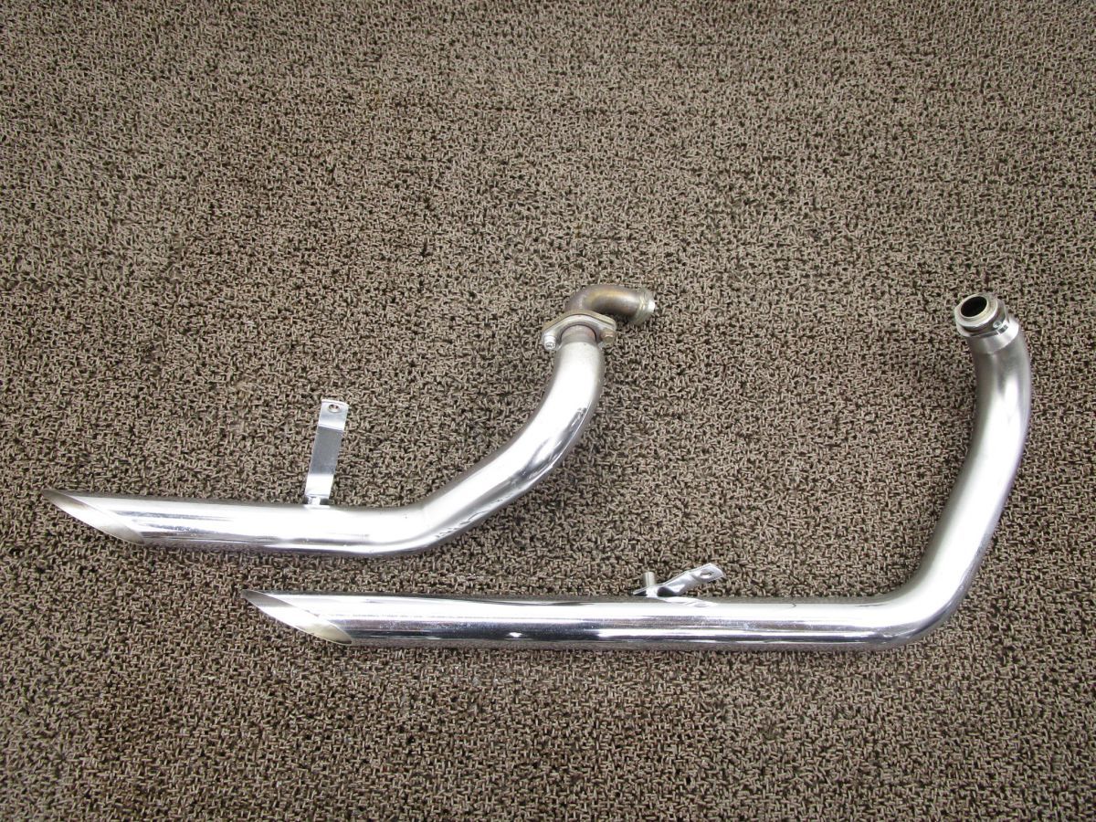 エリミネーター250V 社外 スラッシュカットマフラー □Y555