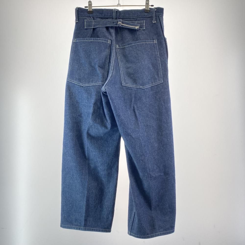 MAATEE&SONS 強撚セルビッチ DENIM WORK TROUSER 中古】MAATEE＆SONS 強撚セルビッチ DENIM WORK TROUSER サイズ1