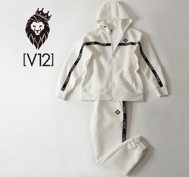 正規品☆V12 ヴィトゥエルヴ☆TAPE PARKA & TAPE LIB PANTS スウェット