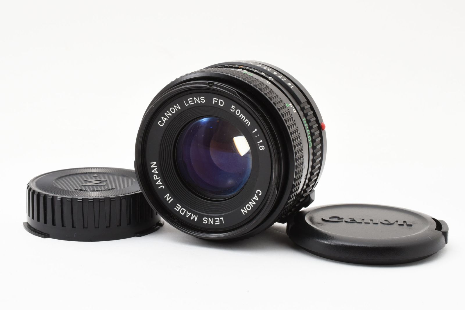 Canon純正 50mm F1.8 美品 a4049 Canon New FD 50mm F1.8 単焦点レンズ キヤノン ニューFD
