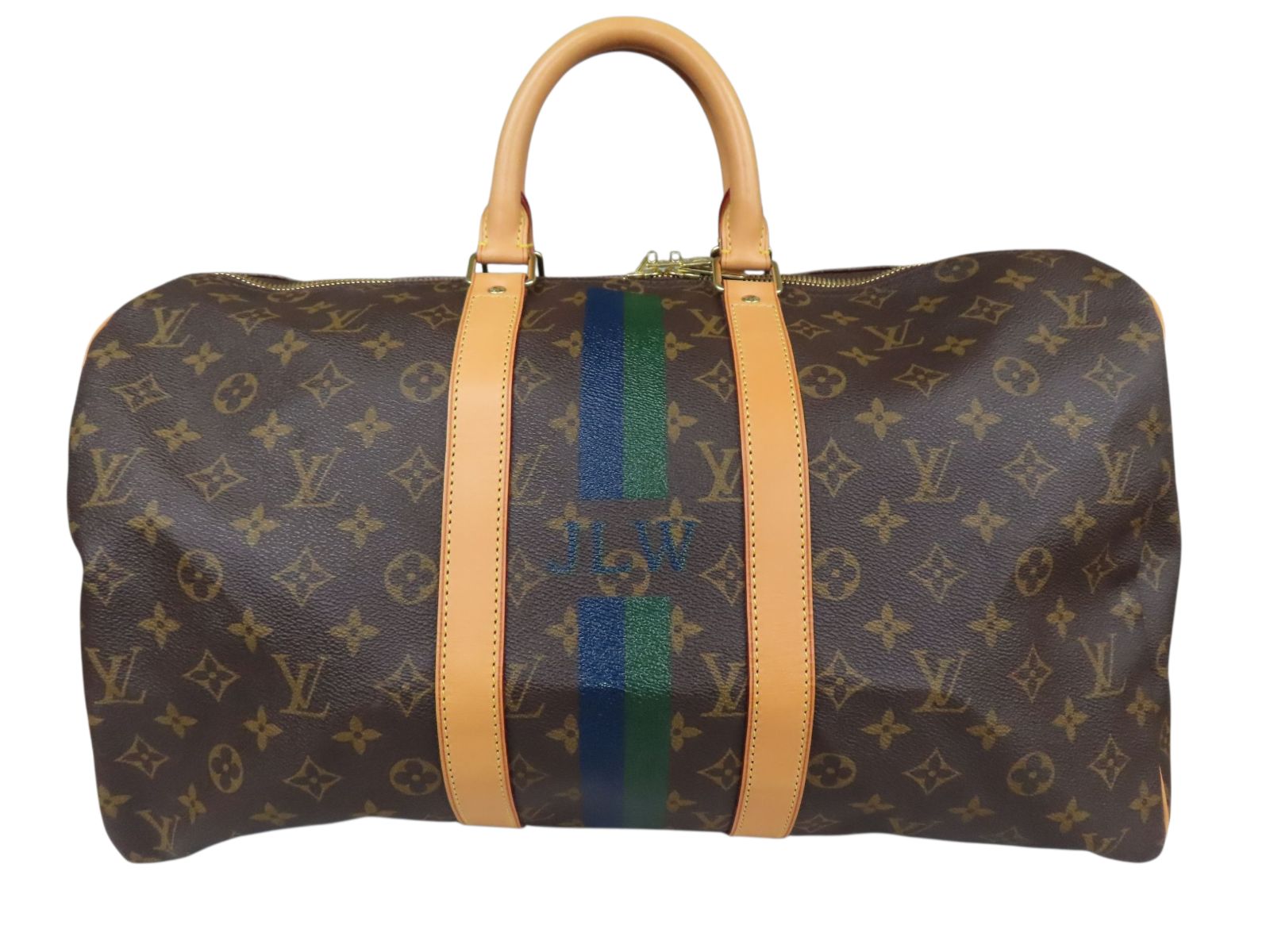 Louis Vuitton ルイヴィトンモノグラム キーポルバ ンドリエール