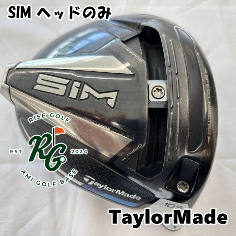 中古】ドライバー テーラーメイド SIM ヘッドのみ◇◇S◇10.5[4466