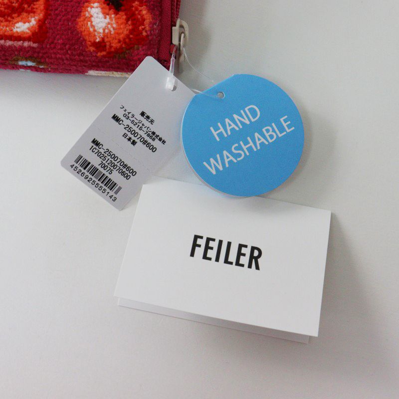 未使用 フェイラー FEILER メルシーモンシュシュ エチケットポーチ