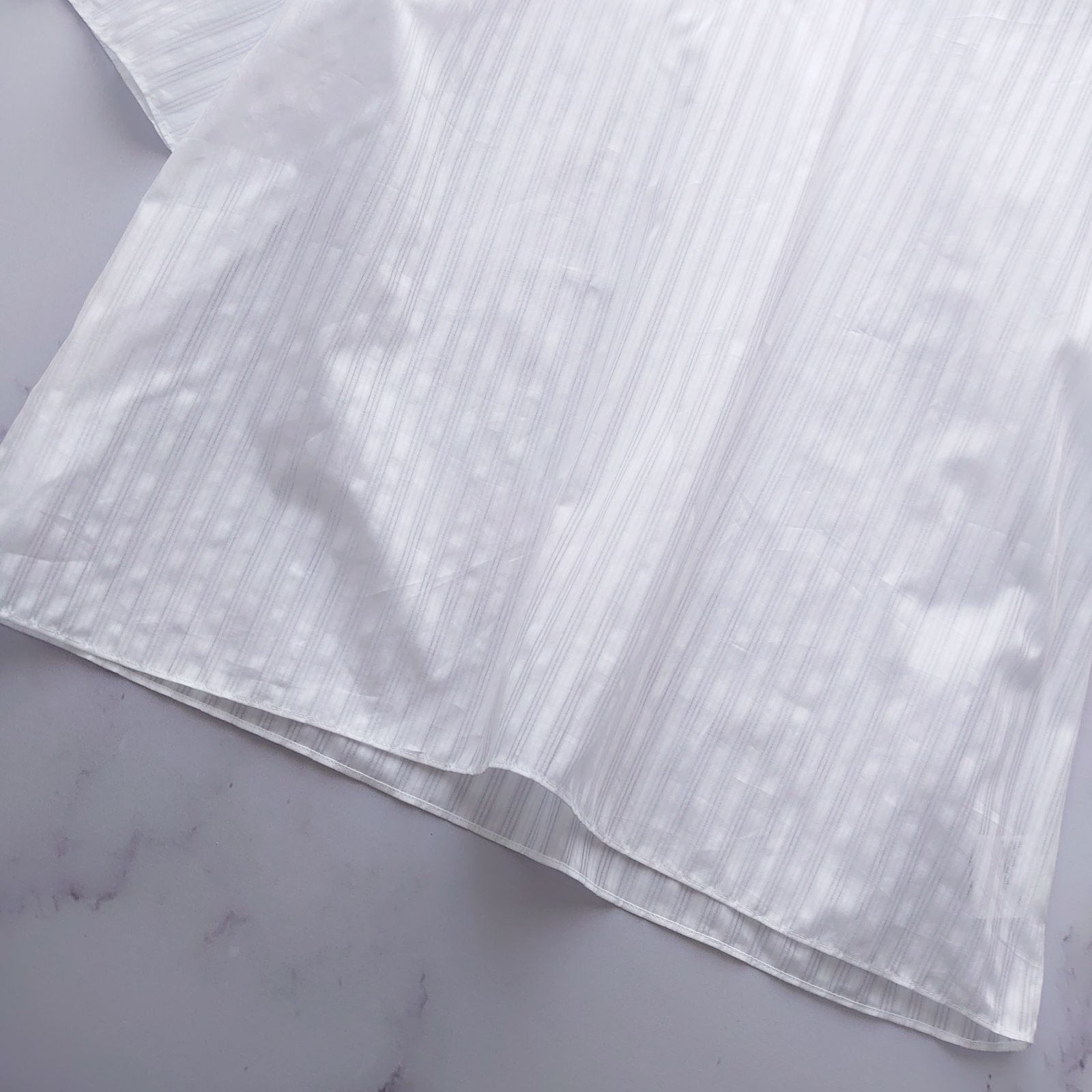 ストライプ 五分袖