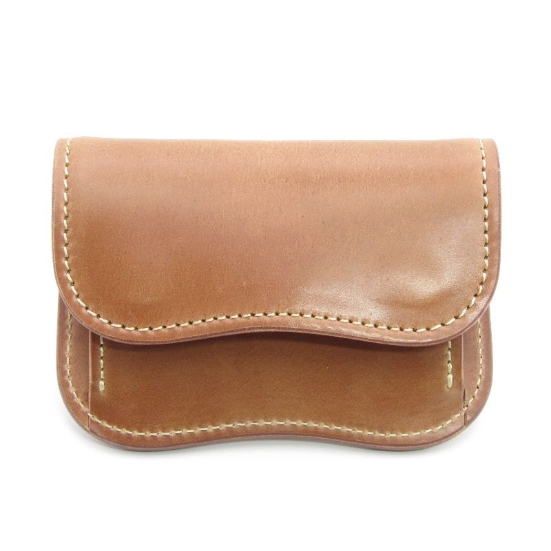 ♥ LAST CROPS ラストクロップス 小銭入れ シェルコードバン LC TONGUE タング ラフアウト コインケース ナチュラル 80007173