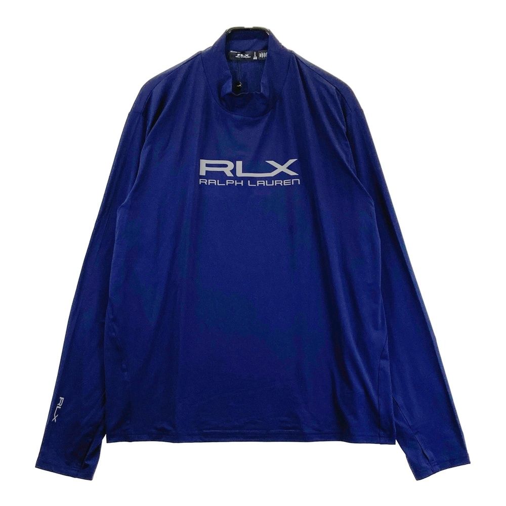 サイズ XL RLX ラルフローレン ハイネック 長袖Tシャツ ネイビー系 240101543635 ゴルフウェア メンズ ストスト