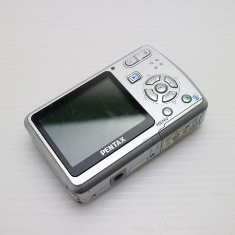 良品中古 Optio E50 シルバー 即日発送 PENTAX デジカメ