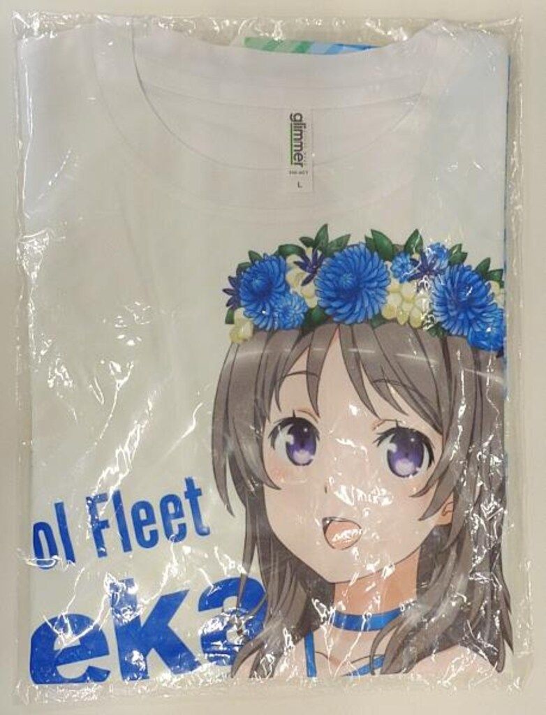 フルグラフィックTシャツ ハイスクール・フリート 知名もえか