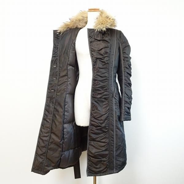 wnc シトラスノーツ cITRuSnOTES ダウンコート 38 ブロンズ系 カーキ