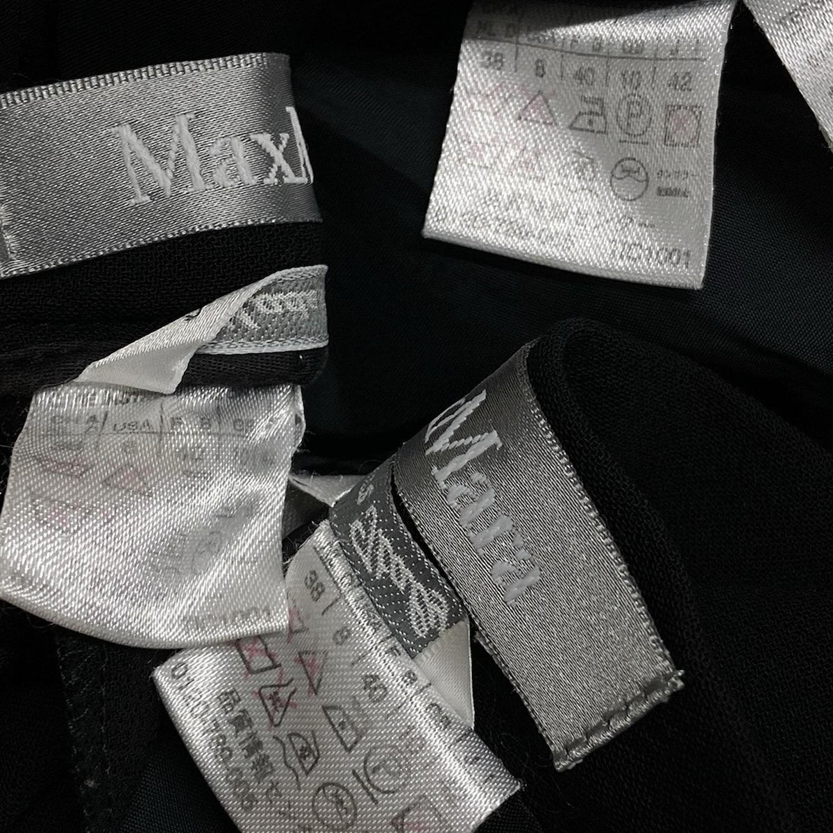 Max Mara(マックスマーラ) スカートスーツ レディース - 黒