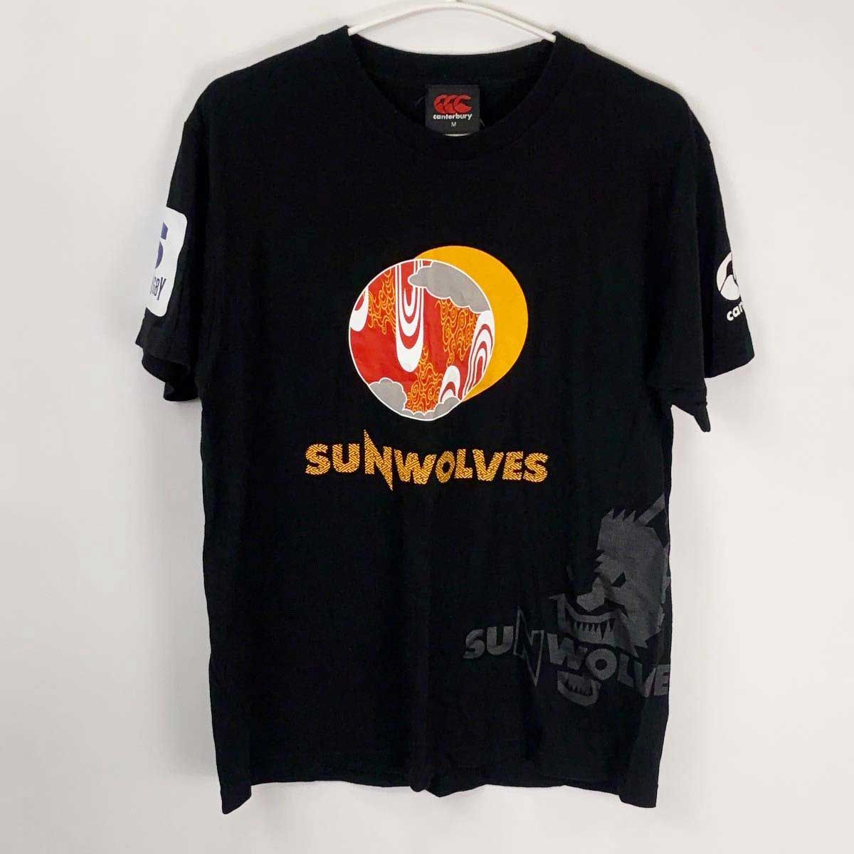 カンタベリー スーパーラグビー サンウルブズ SUNWOLVES Tシャツ